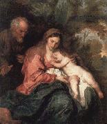 Anthony Van Dyck Ruhe auf der Flucht nach Agypten painting